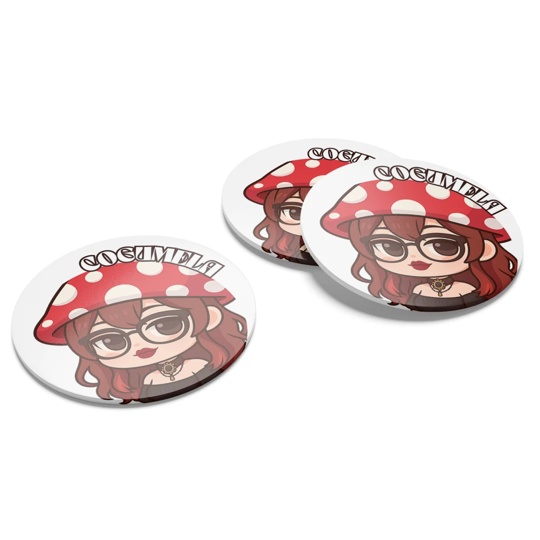 Porta-copos personalizado de LariCogumela