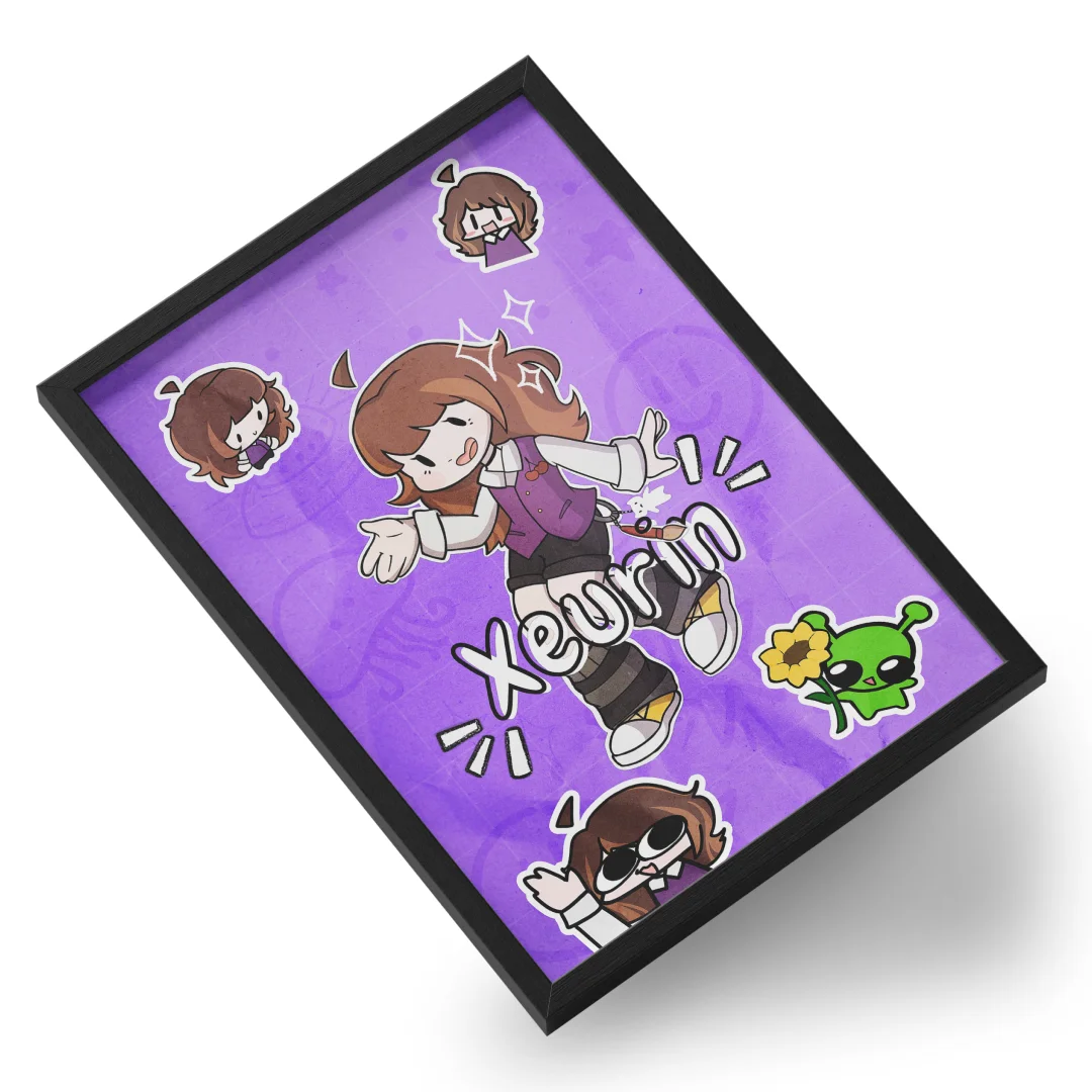 Quadro A3 personalizado de Xeurin