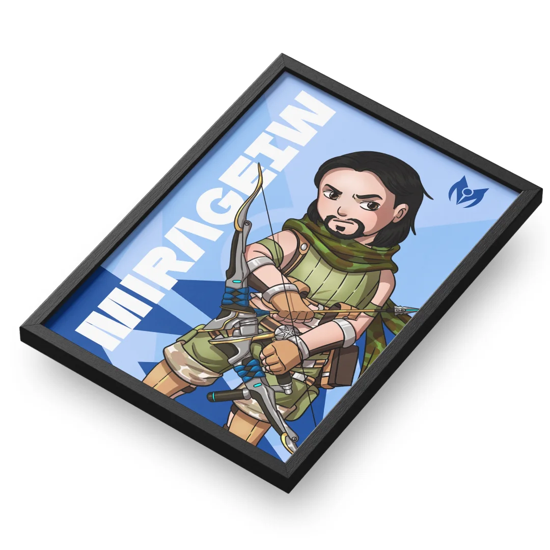 Quadro A3 personalizado de Mirage