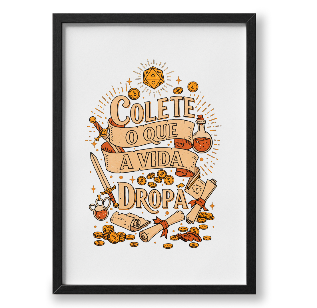 Quadro A3 personalizado