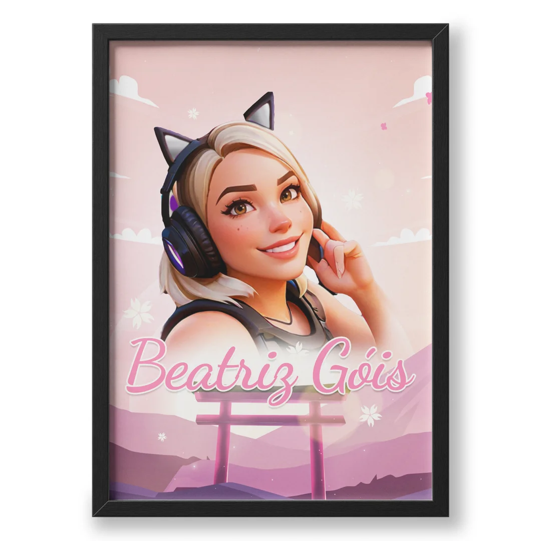 Quadro A3 personalizado de Beatriz Góis