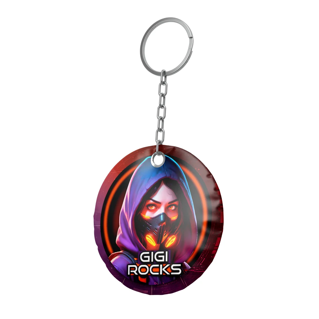Chaveiro Personalizado de Gigi Rocks