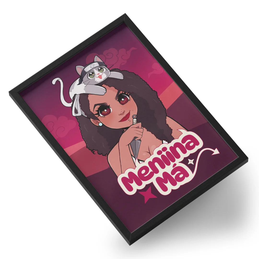 Quadro A3 personalizado de Gabriela Amorim 