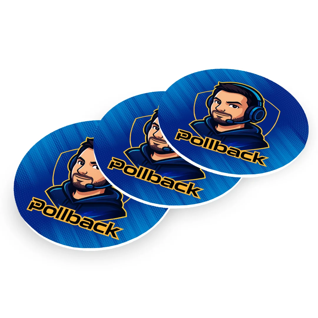 Porta-copos personalizado de LTP_POLLBACK
