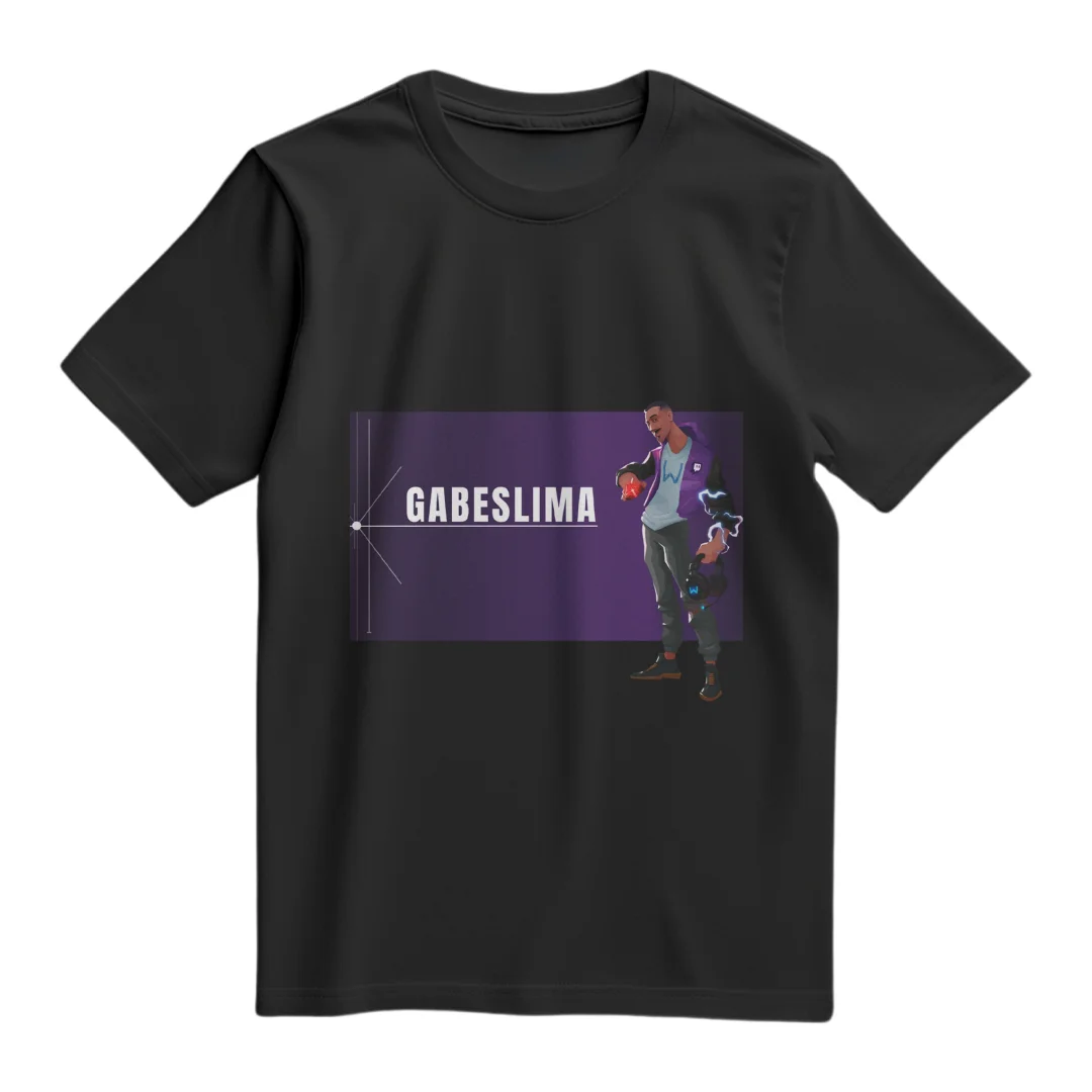 Camiseta Personalizada de Gabes Lima