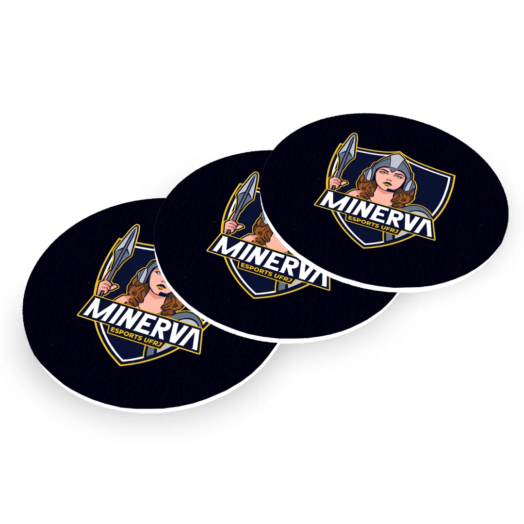 Porta-copos personalizado de Minerva Esports