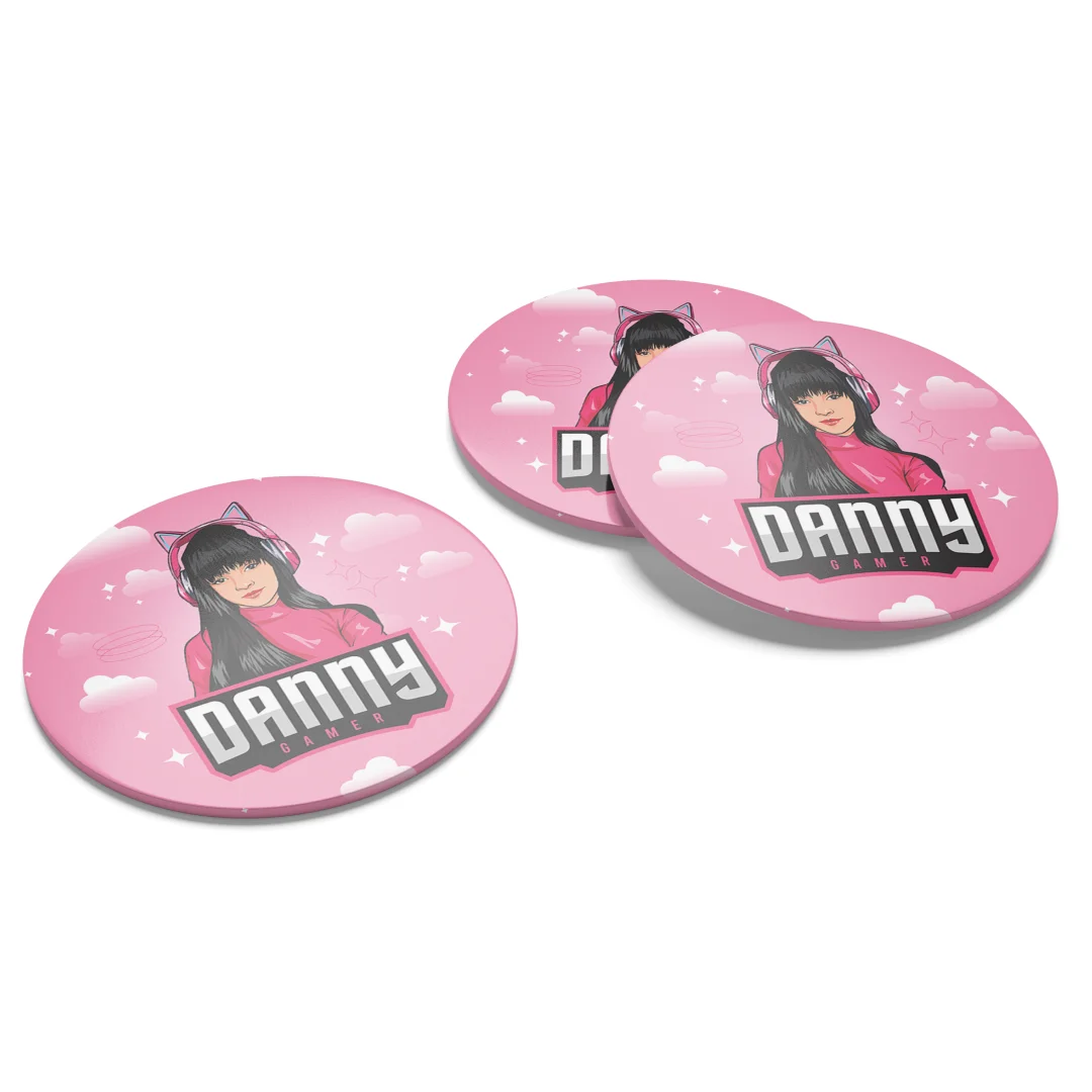 Porta-copos personalizado de Danny Gamer