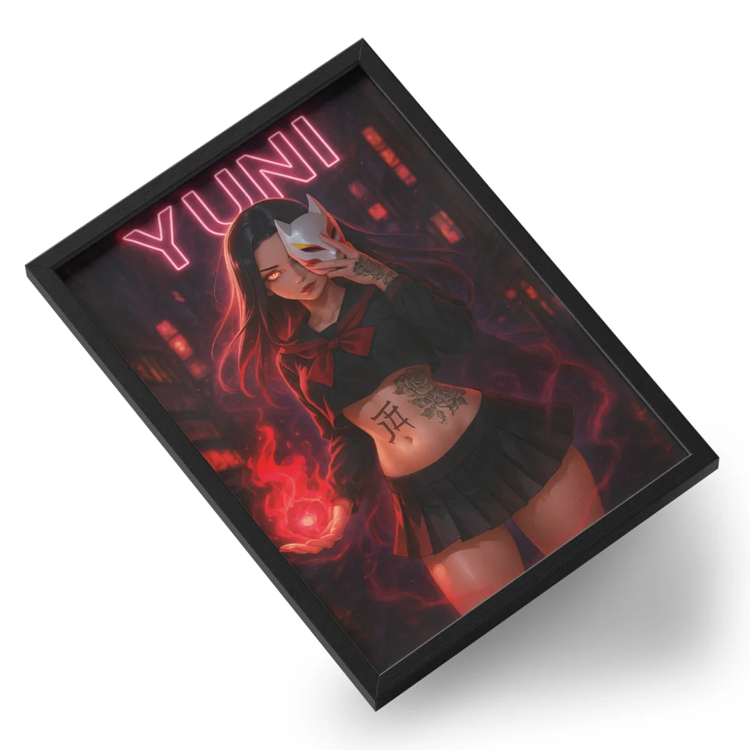 Quadro A3 personalizado de Yunizinharp