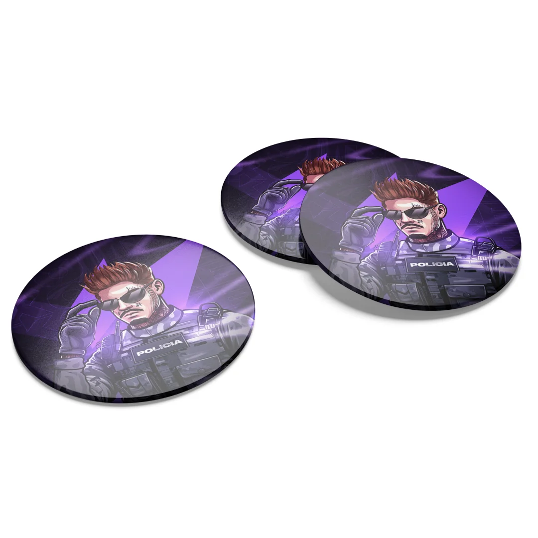 Porta-copos personalizado