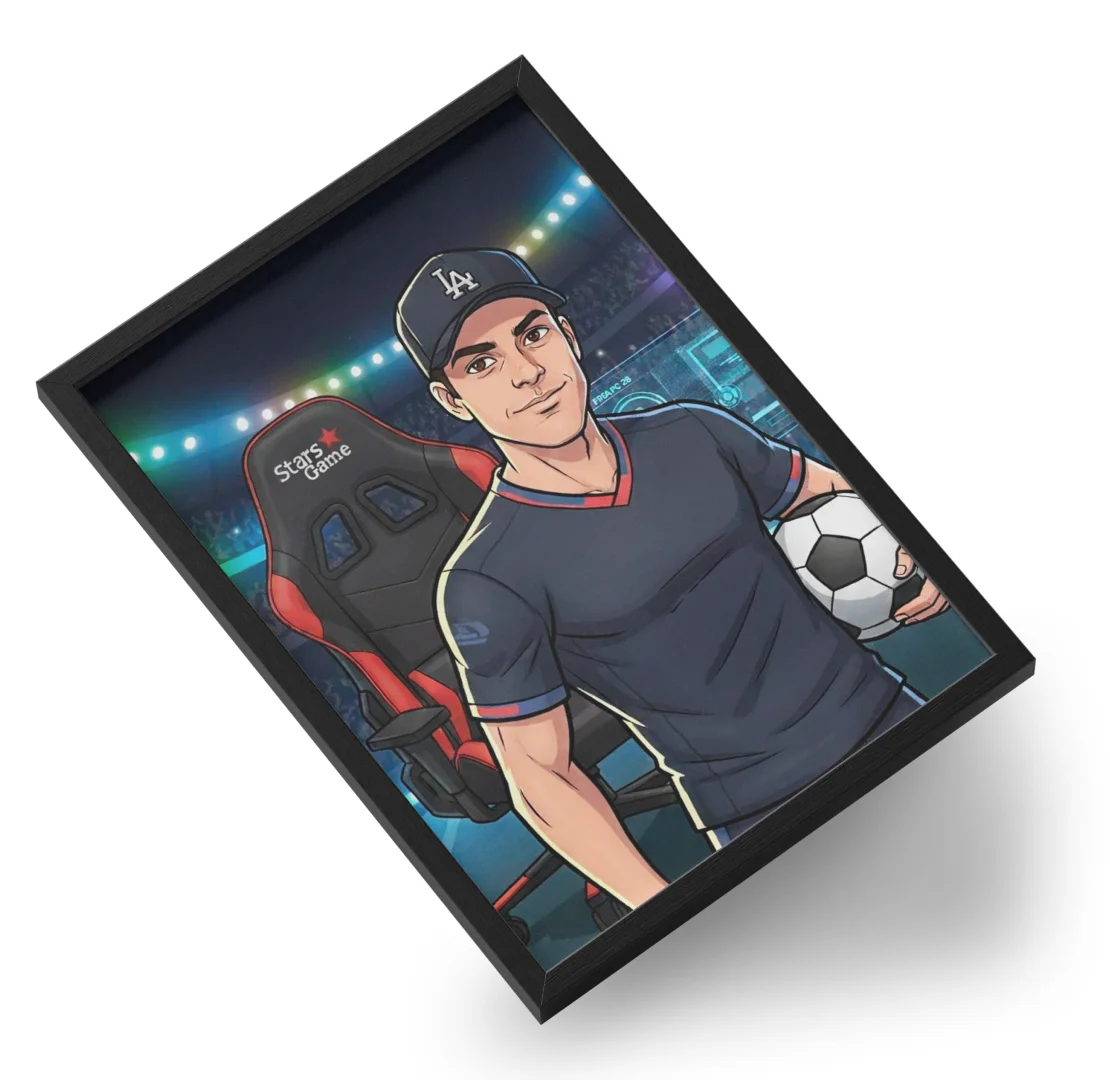 Quadro A3 personalizado de MaikinhoZK