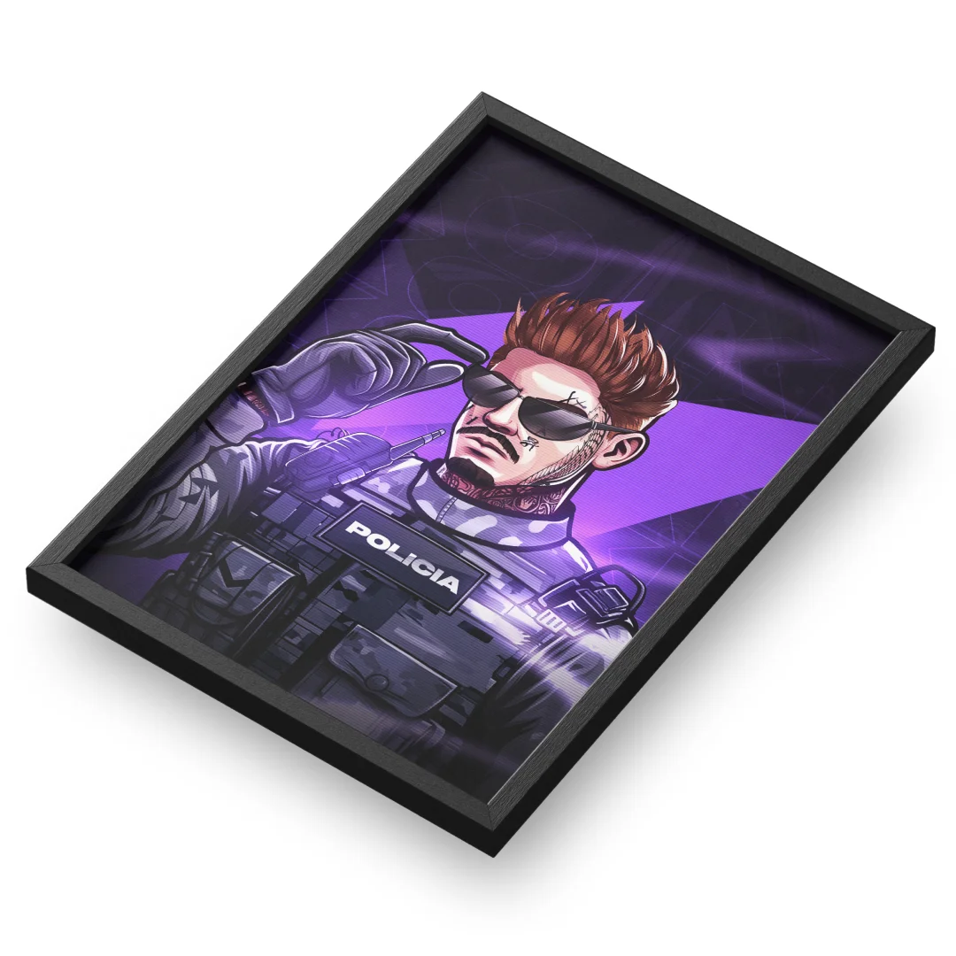 Quadro A3 personalizado