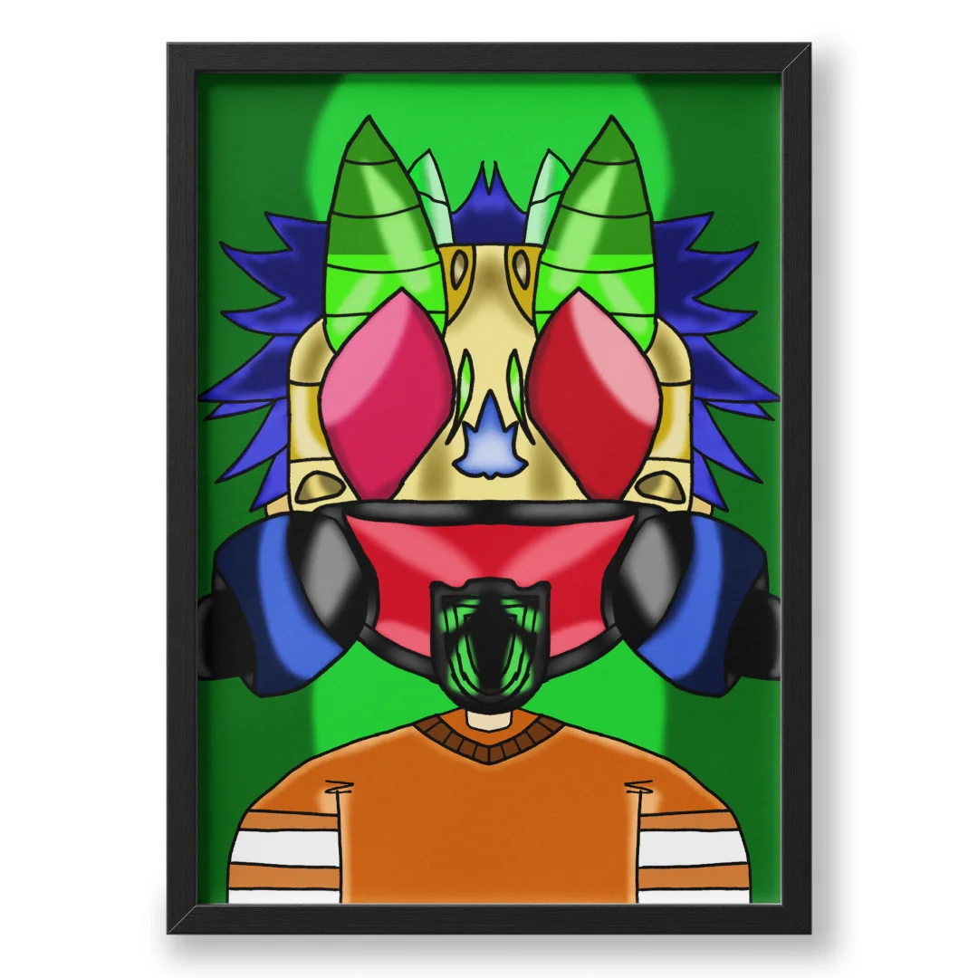 Quadro A3 personalizado de sumori 