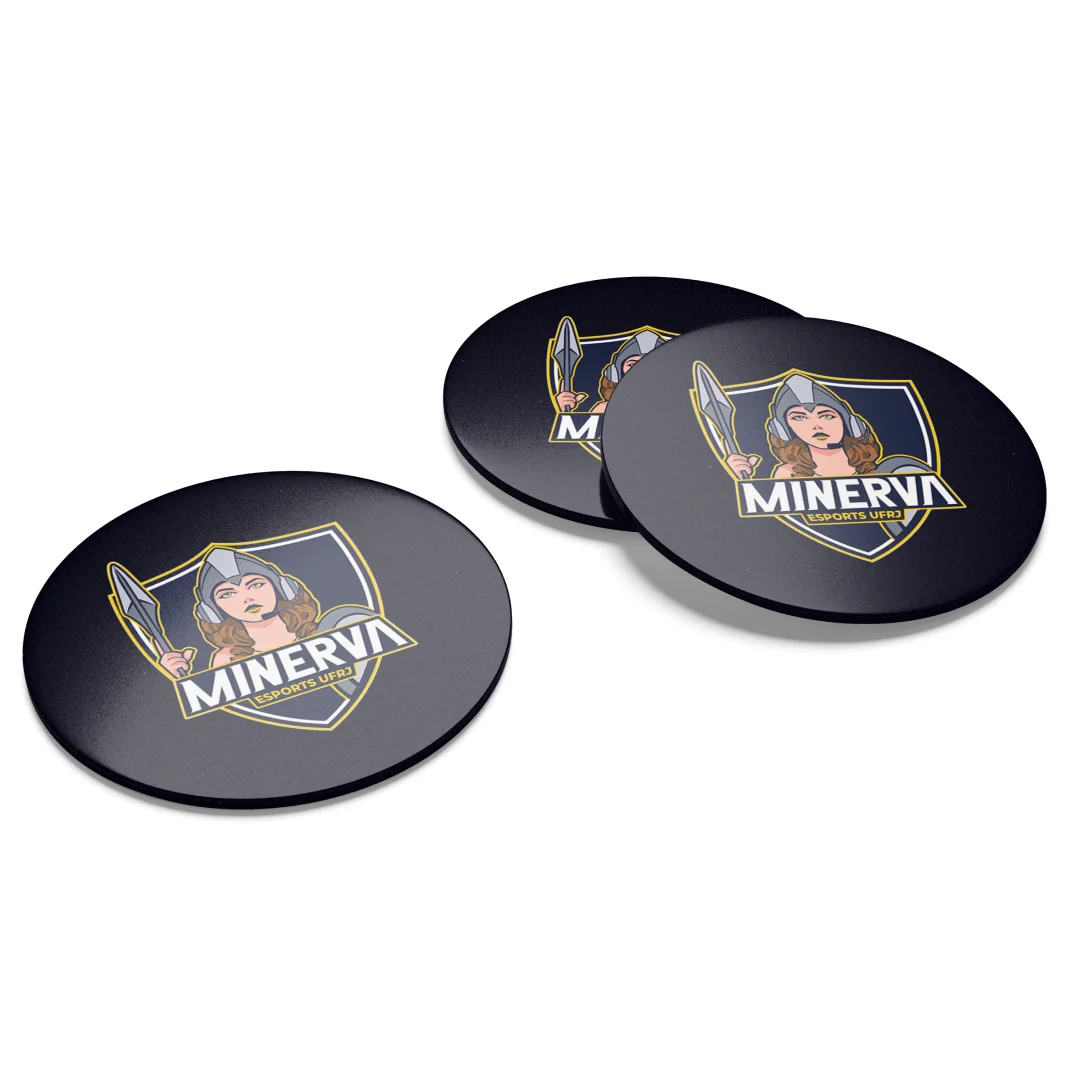 Porta-copos personalizado de Minerva Esports