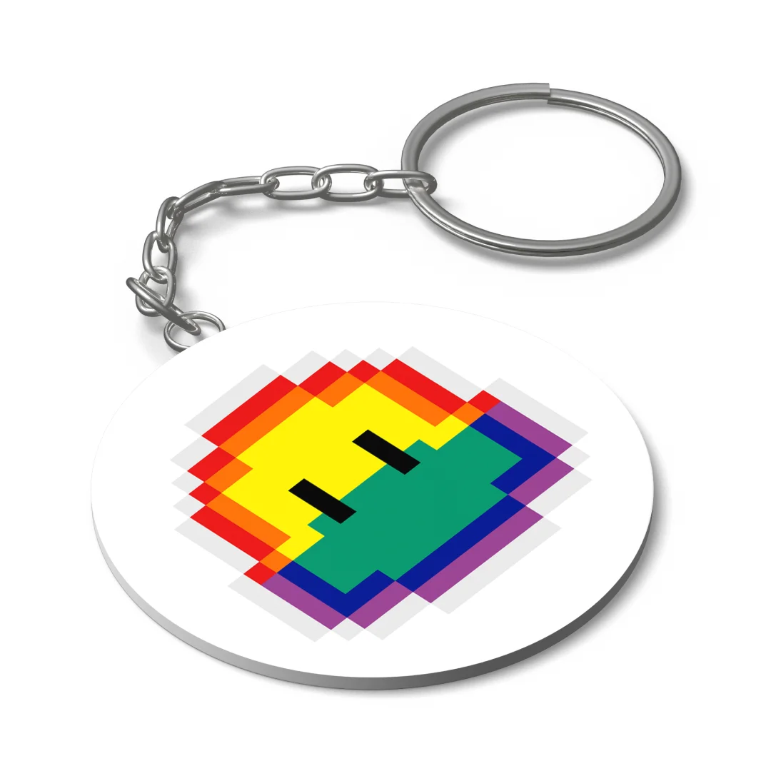 Chaveiro Personalizado de pixel