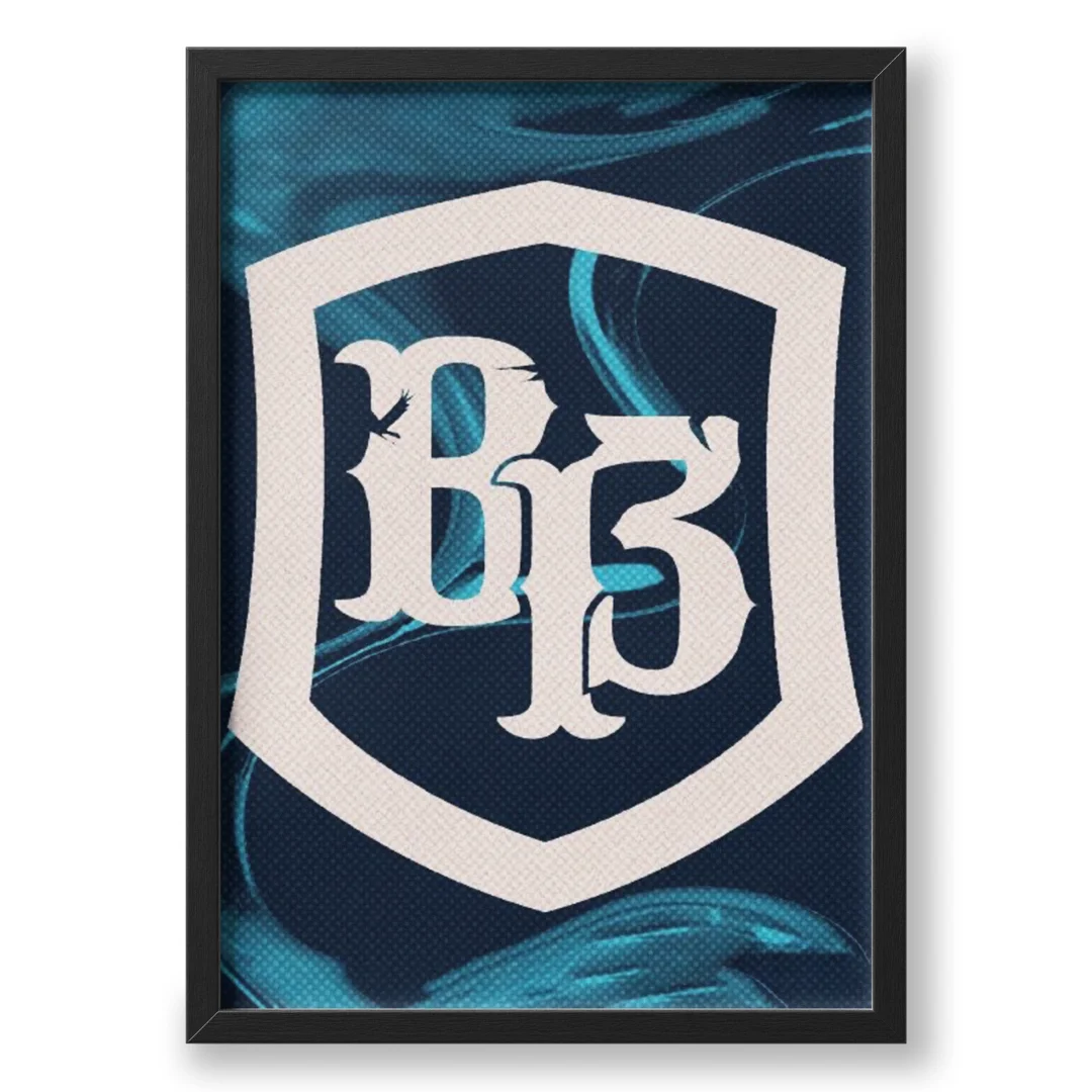 Quadro A3 personalizado de B13 ESPORTSBR