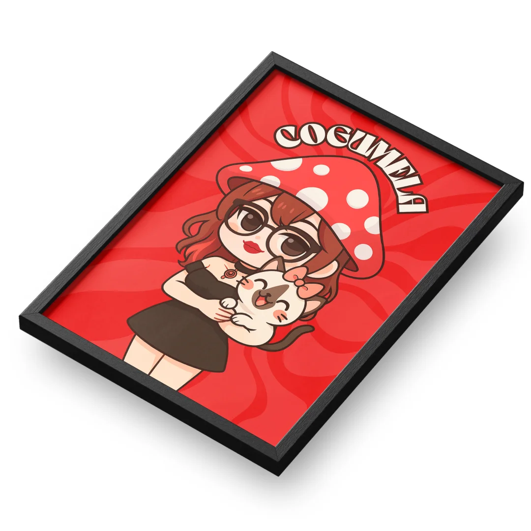 Quadro A3 personalizado de LariCogumela