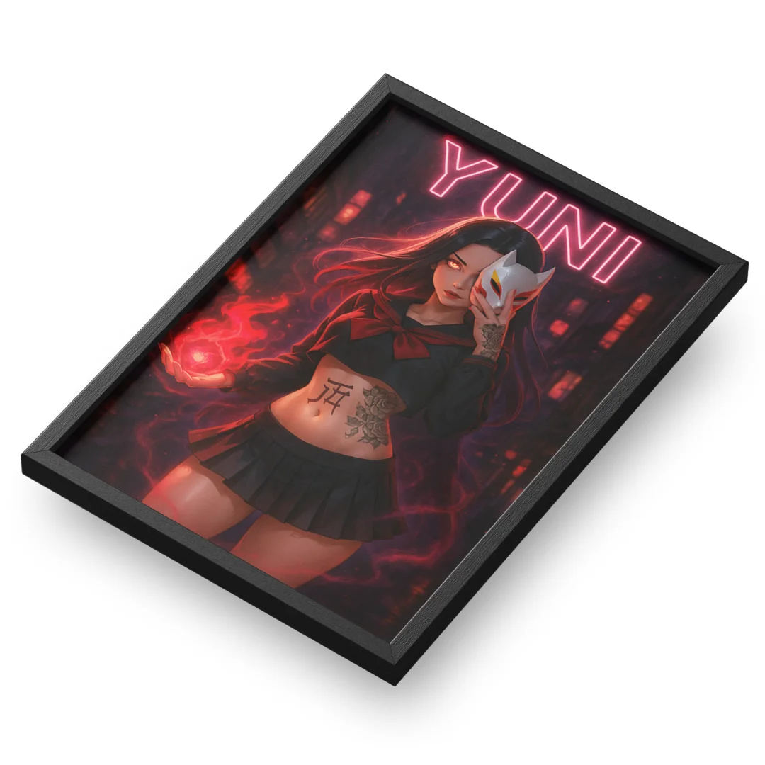 Quadro A3 personalizado de Yunizinharp