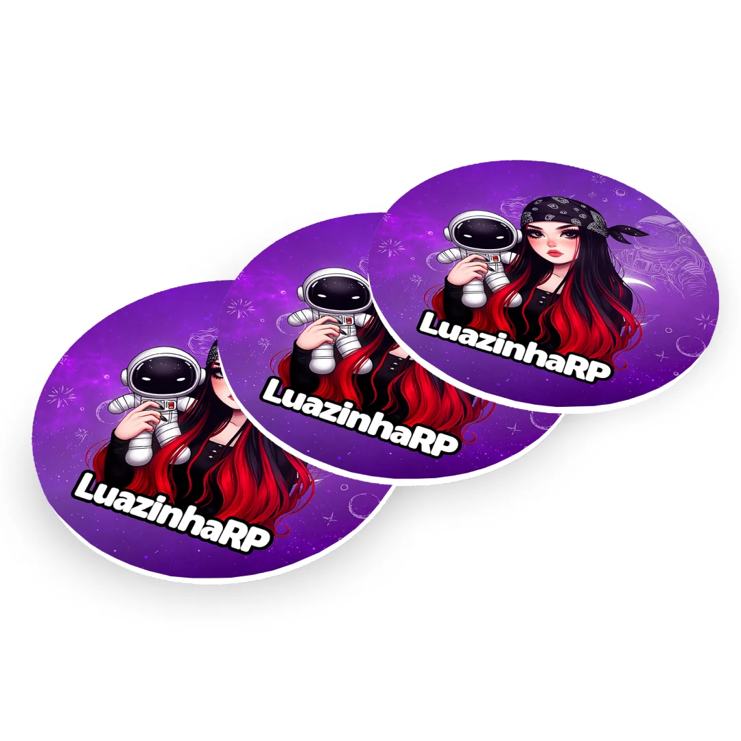 Porta-copos personalizado de Luazinharp