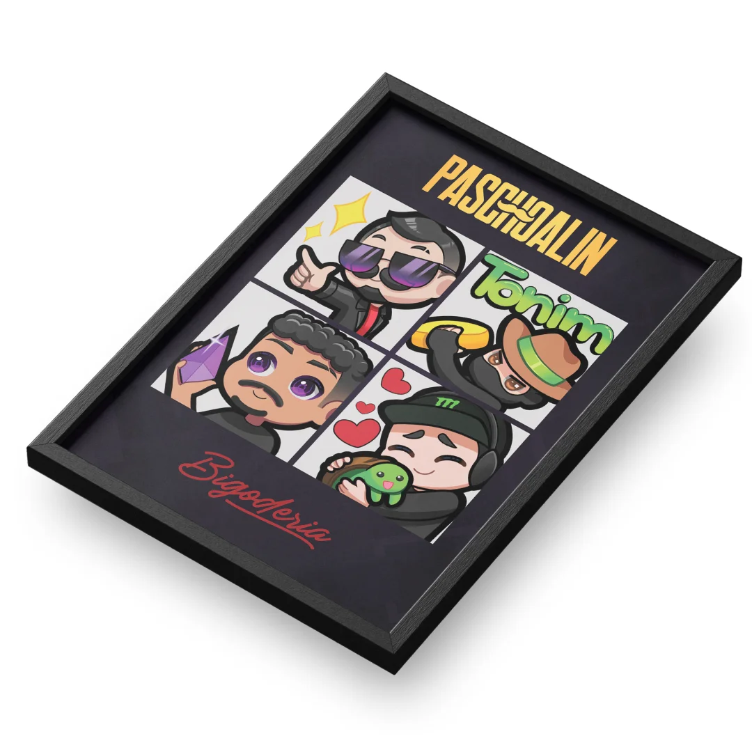 Quadro A3 personalizado de Paschoalin