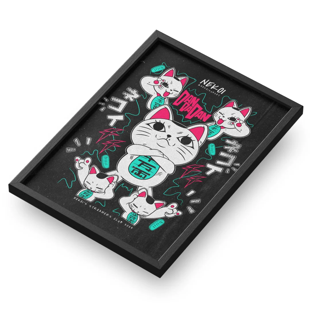 Quadro A3 personalizado de Nekoi