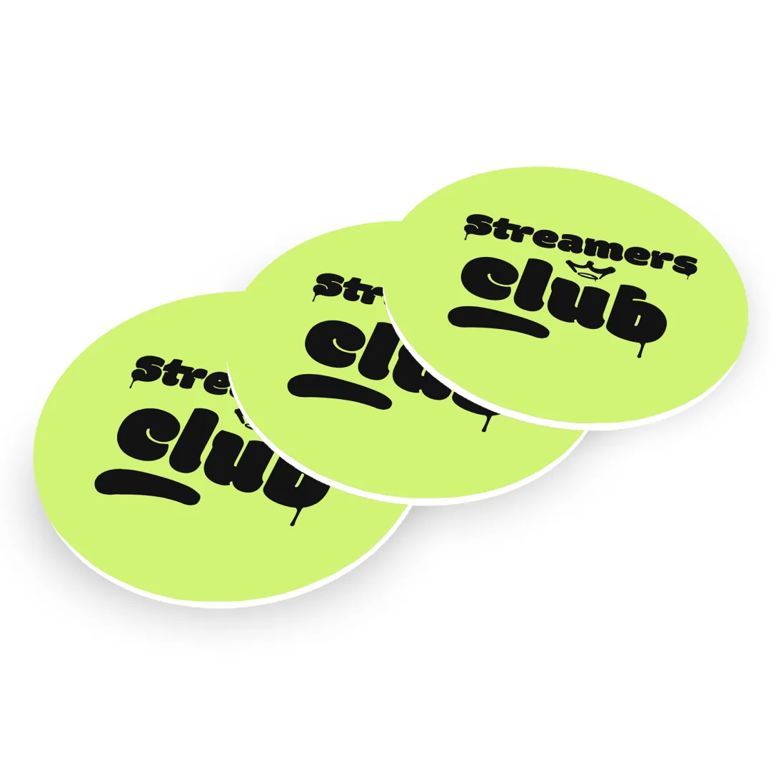 Porta-copos personalizado de Streamers Club