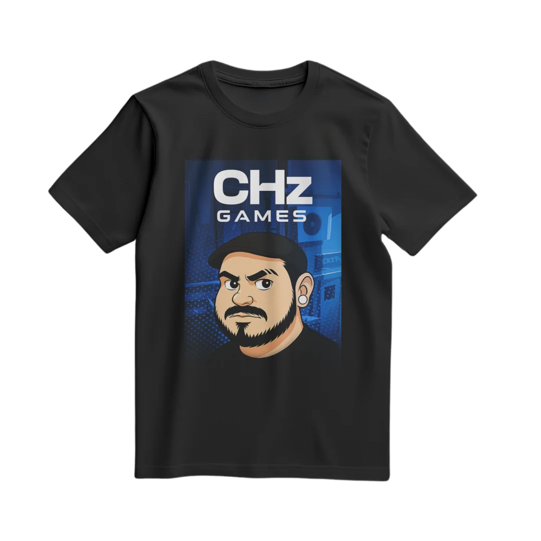 Camiseta Personalizada de CHz Games