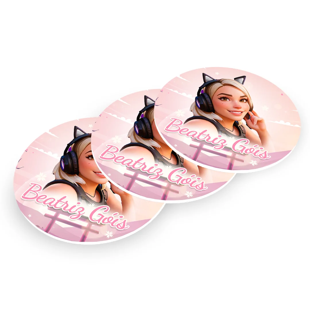 Porta-copos personalizado de Beatriz Góis