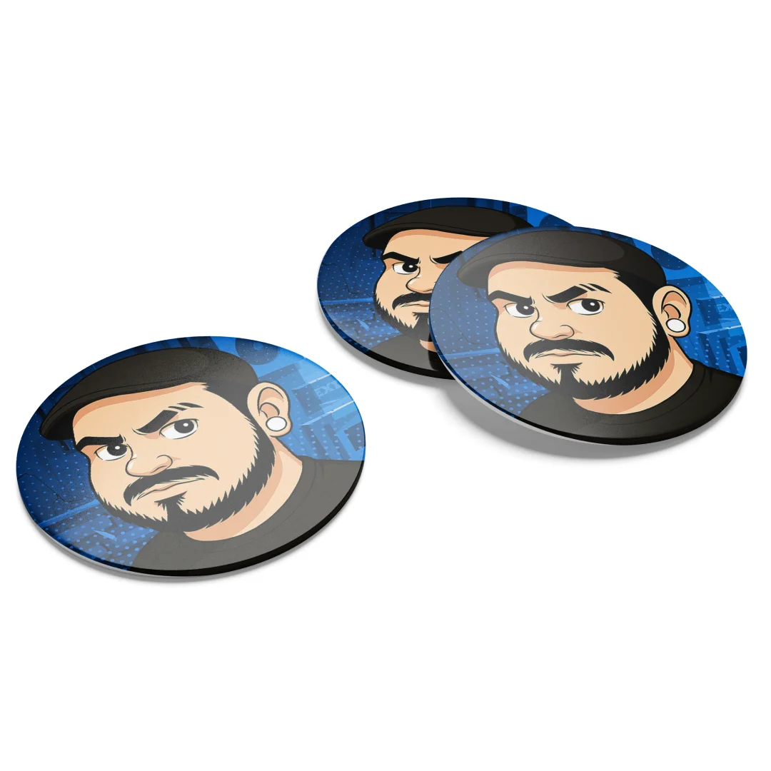 Porta-copos personalizado de CHz Games