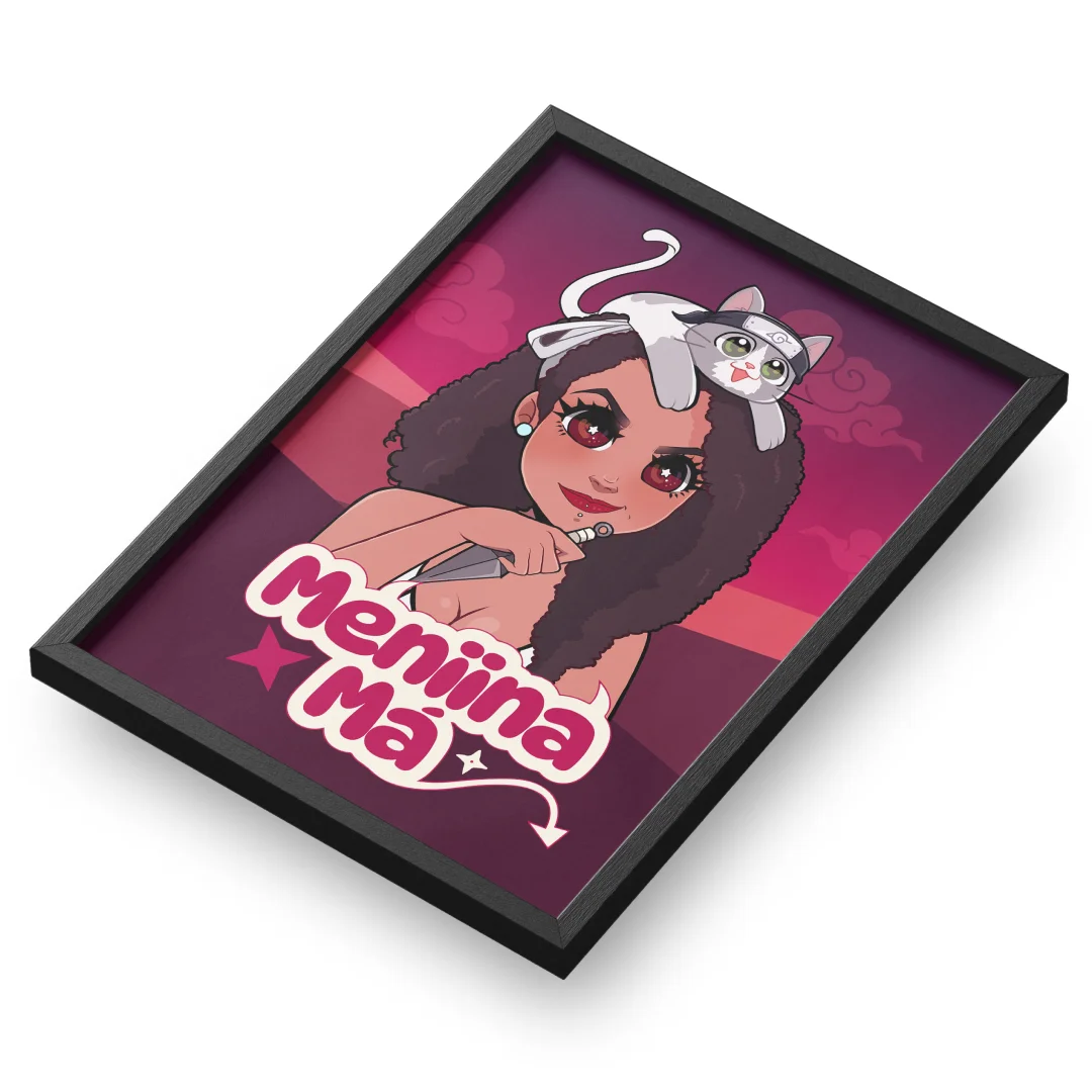 Quadro A3 personalizado de Gabriela Amorim 