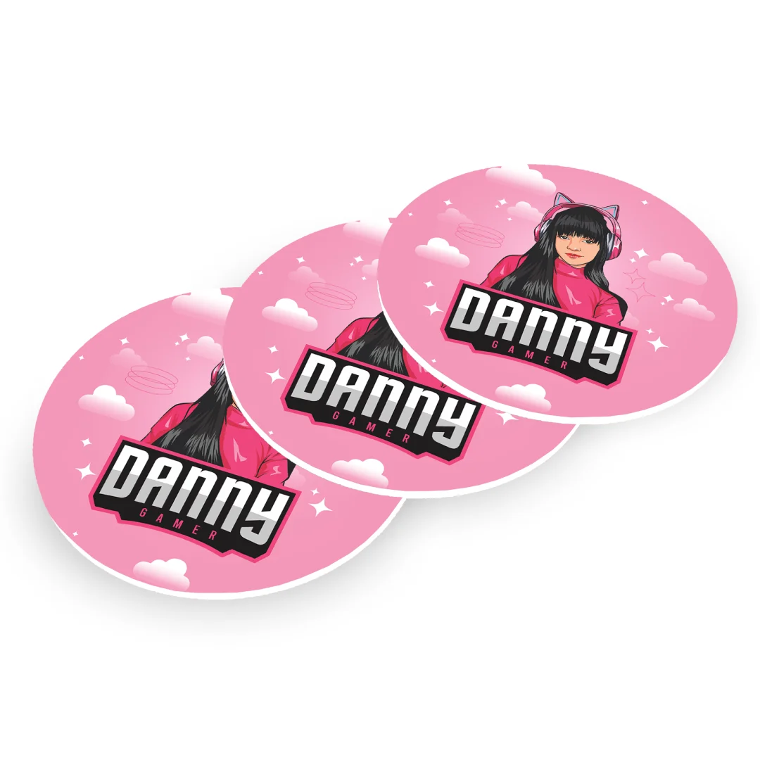 Porta-copos personalizado de Danny Gamer