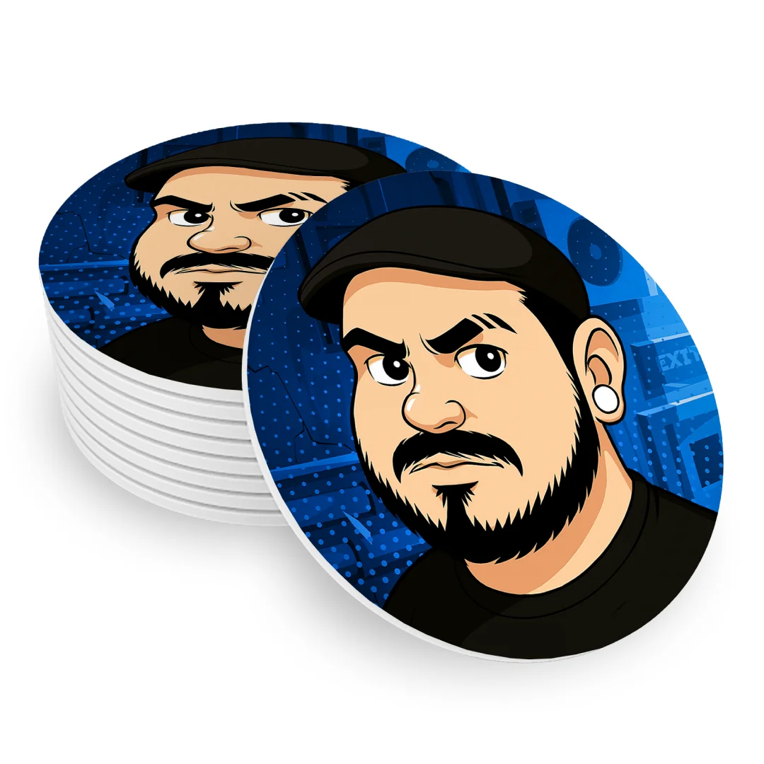 Porta-copos personalizado de CHz Games