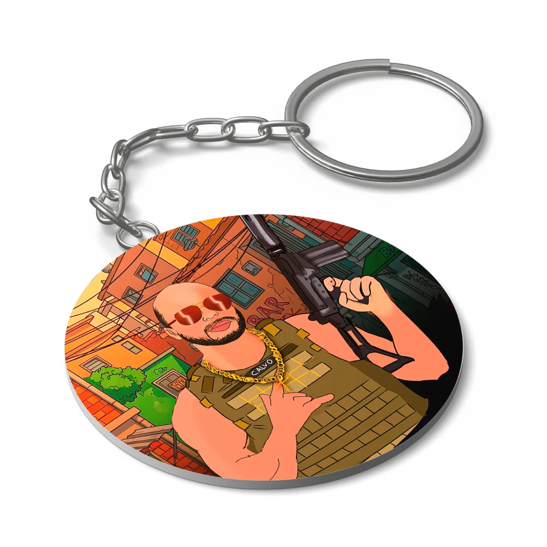 Chaveiro Personalizado de Calvo