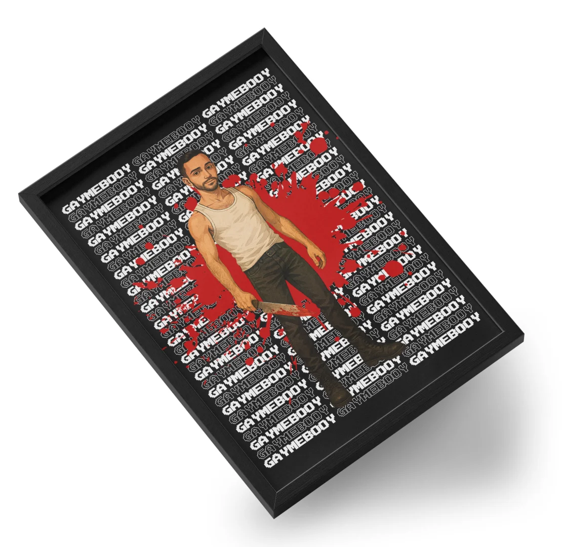 Quadro A3 personalizado de gaymebooy