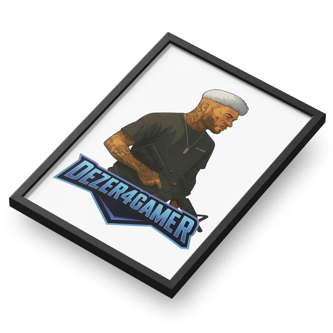 Quadro A3 personalizado de Dezer4Gamer