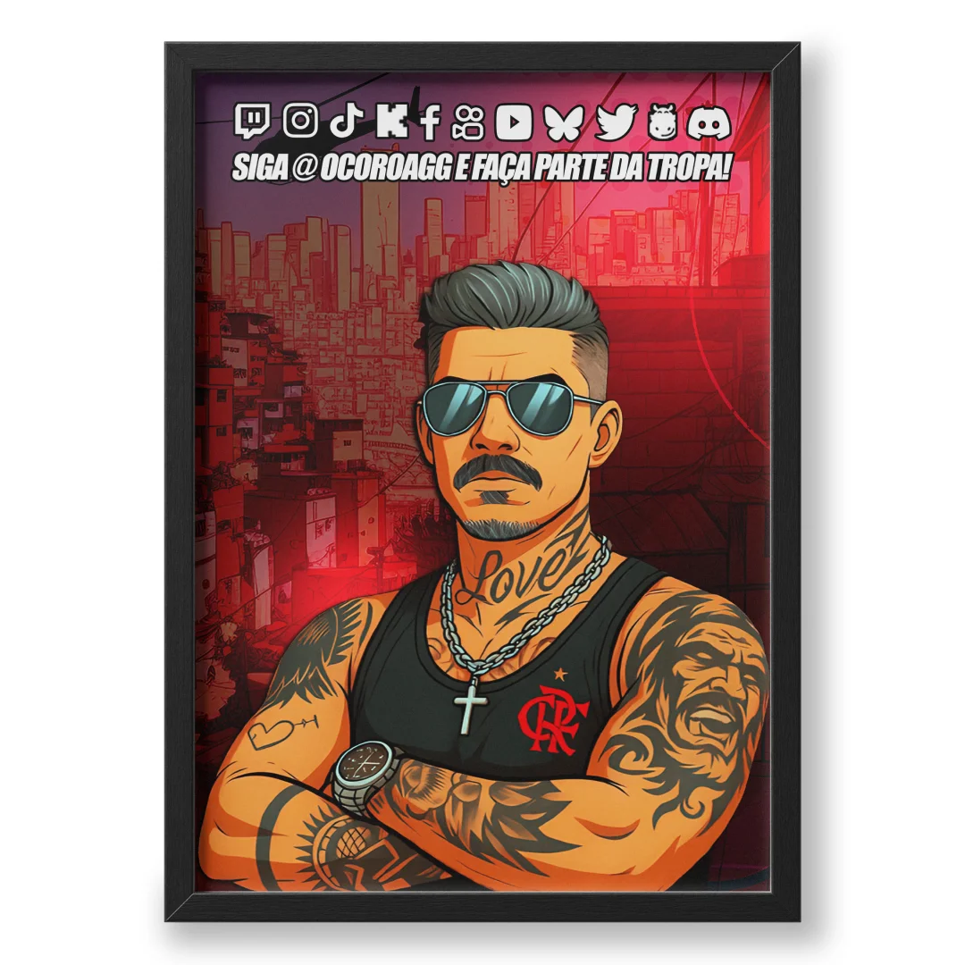 Quadro A3 personalizado de O COROA