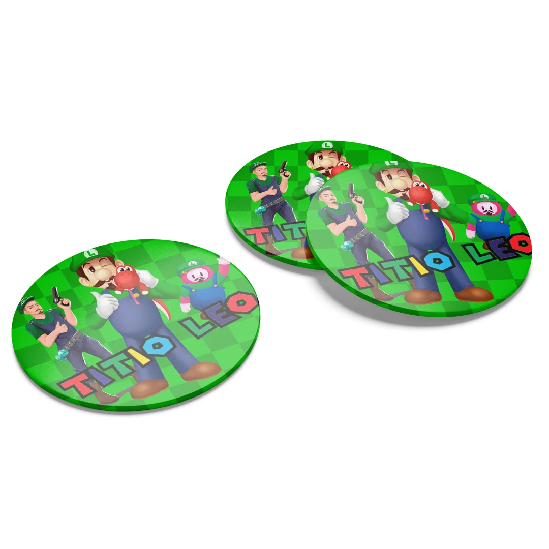 Porta-copos personalizado de Titio Leo