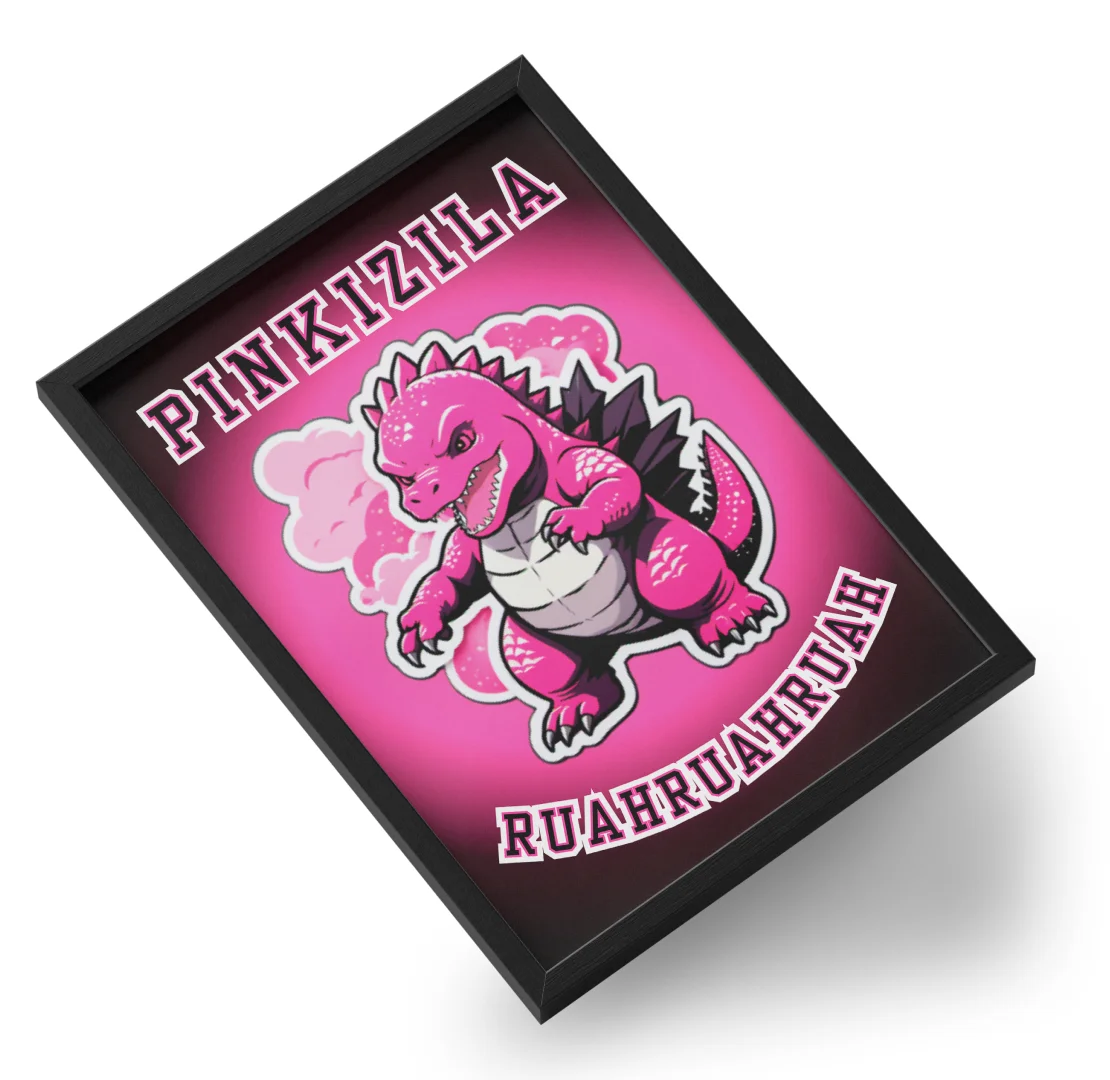 Quadro A3 personalizado de pinkizila