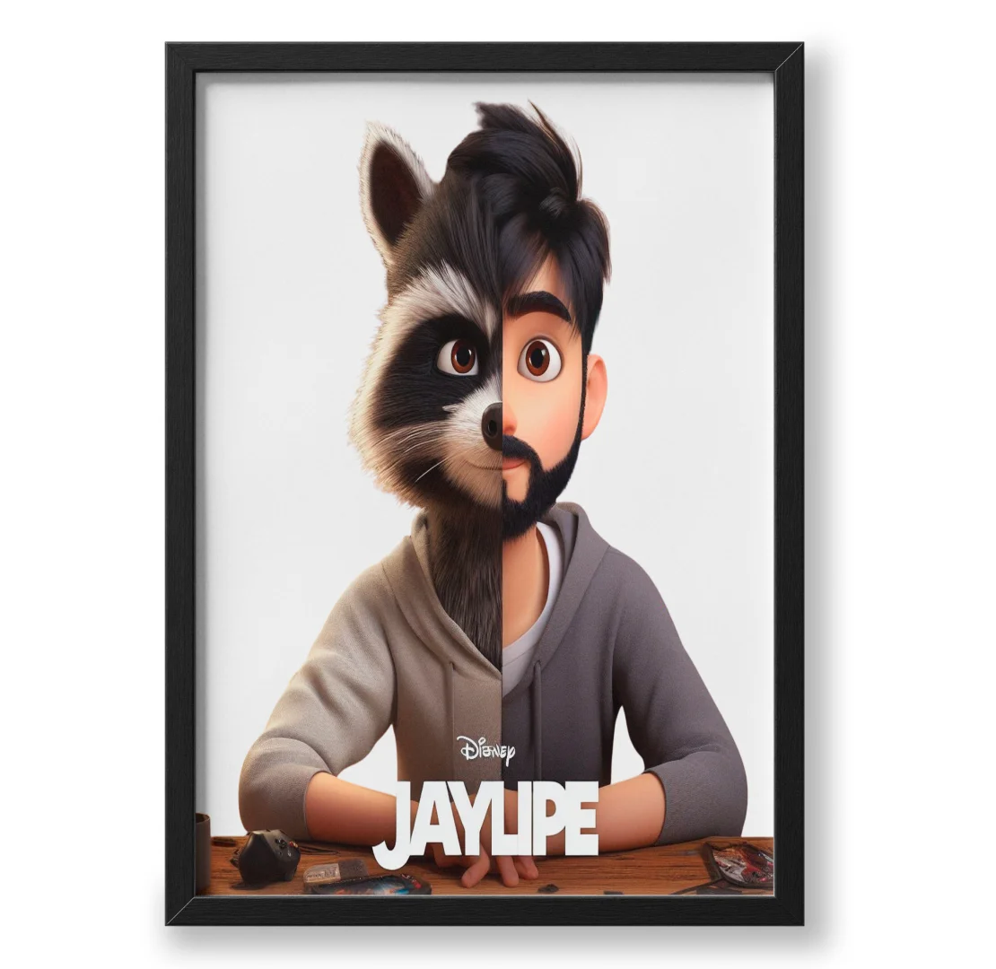 Quadro A3 personalizado de jaylipebr1