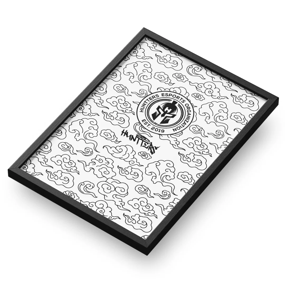Quadro A3 personalizado de Huntters eSports