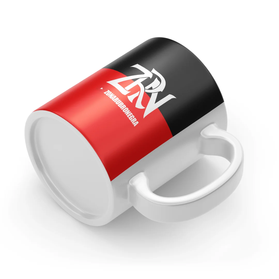 Caneca Personalizada de ZONA RUBRO NEGRA