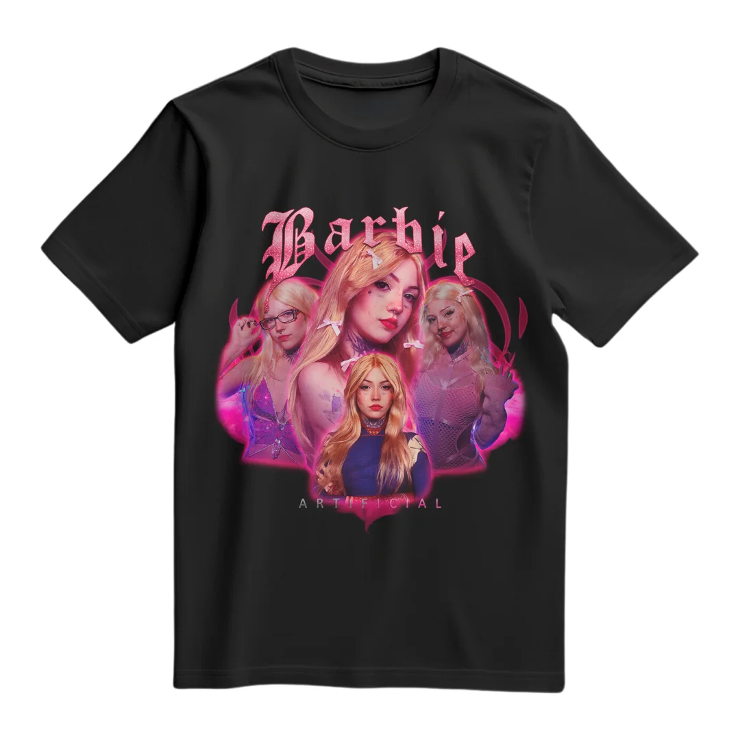 Camiseta Personalizada de Barbie Artificial