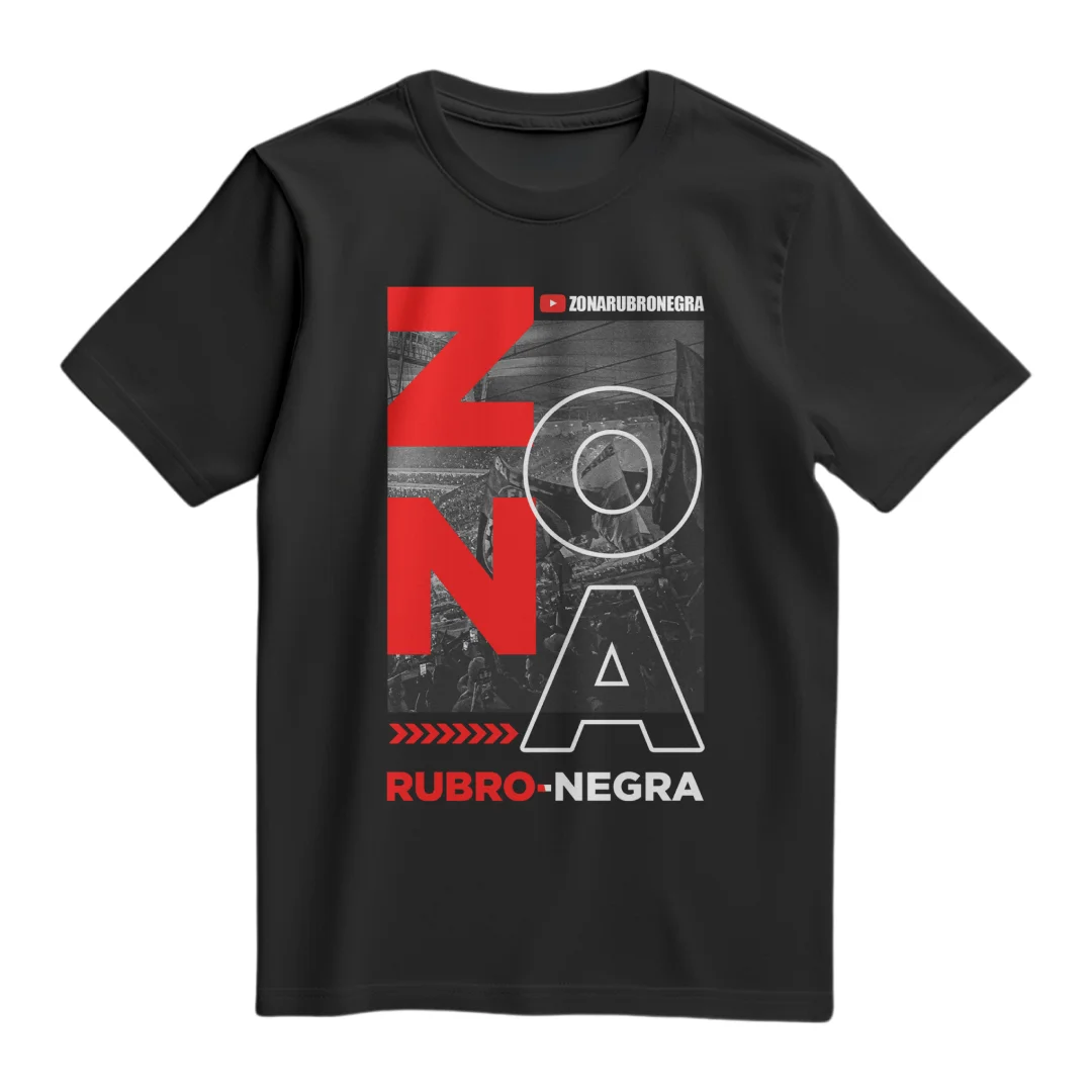 Camiseta Personalizada de ZONA RUBRO NEGRA