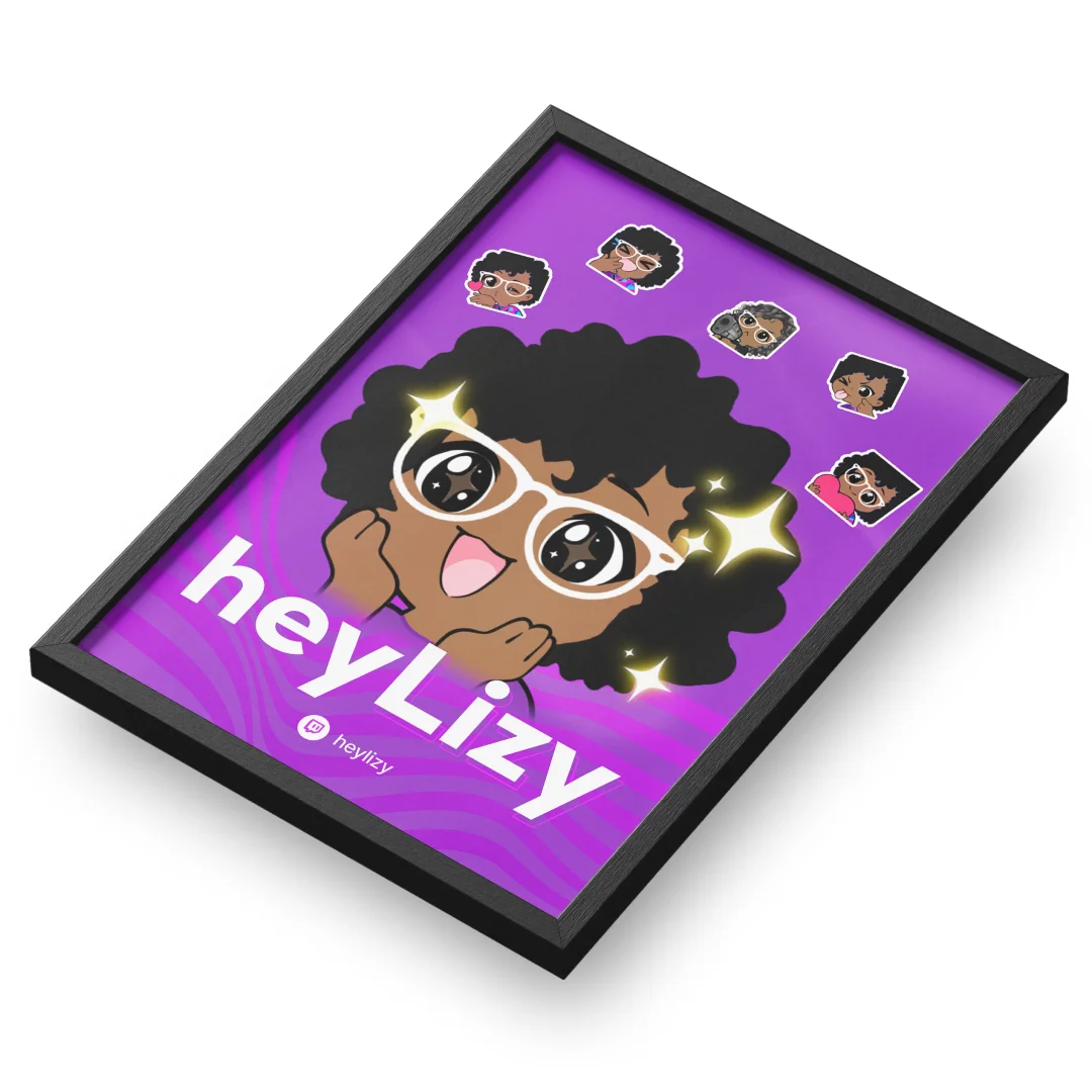 Quadro A3 personalizado de Lizy