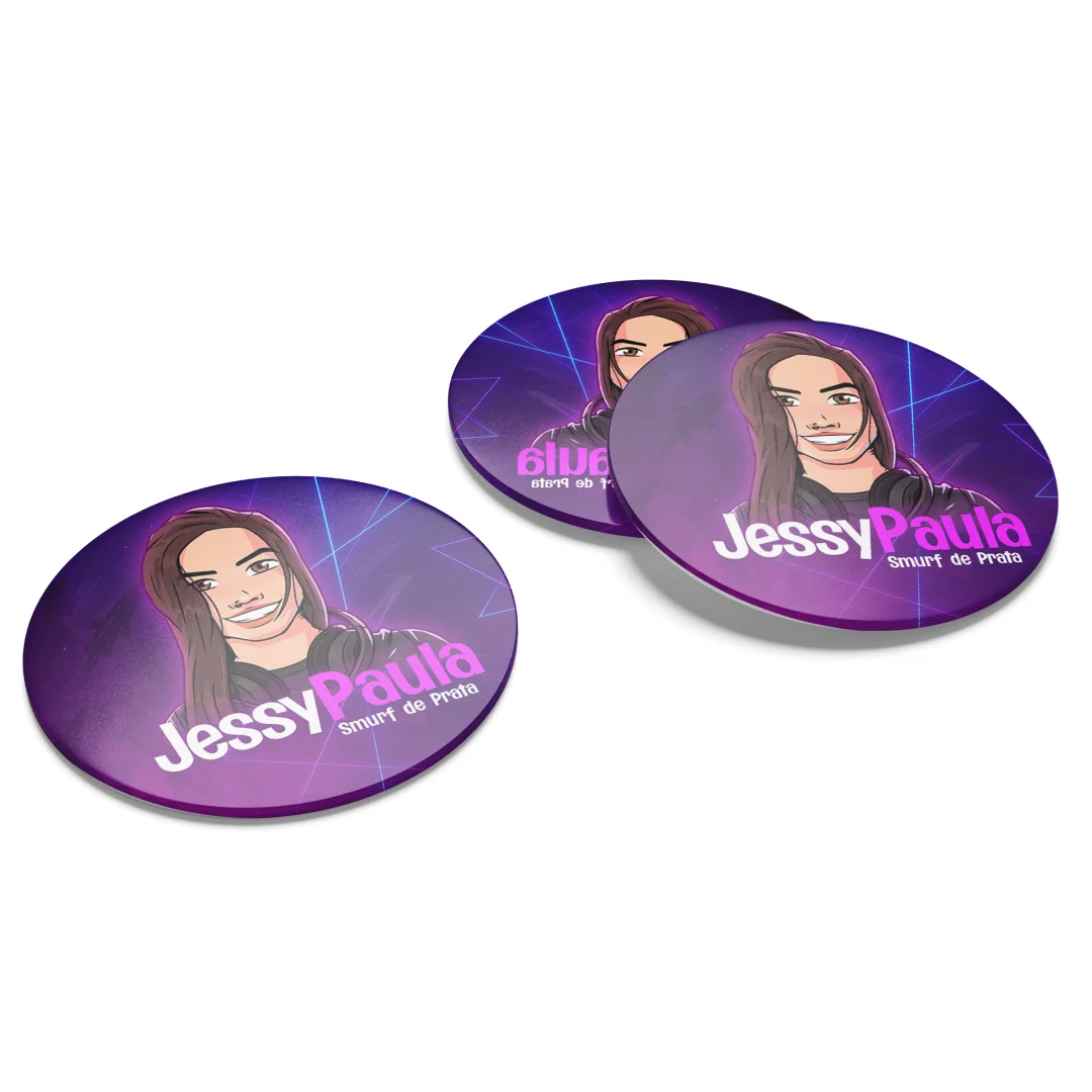 Porta-copos personalizado de jessypaula