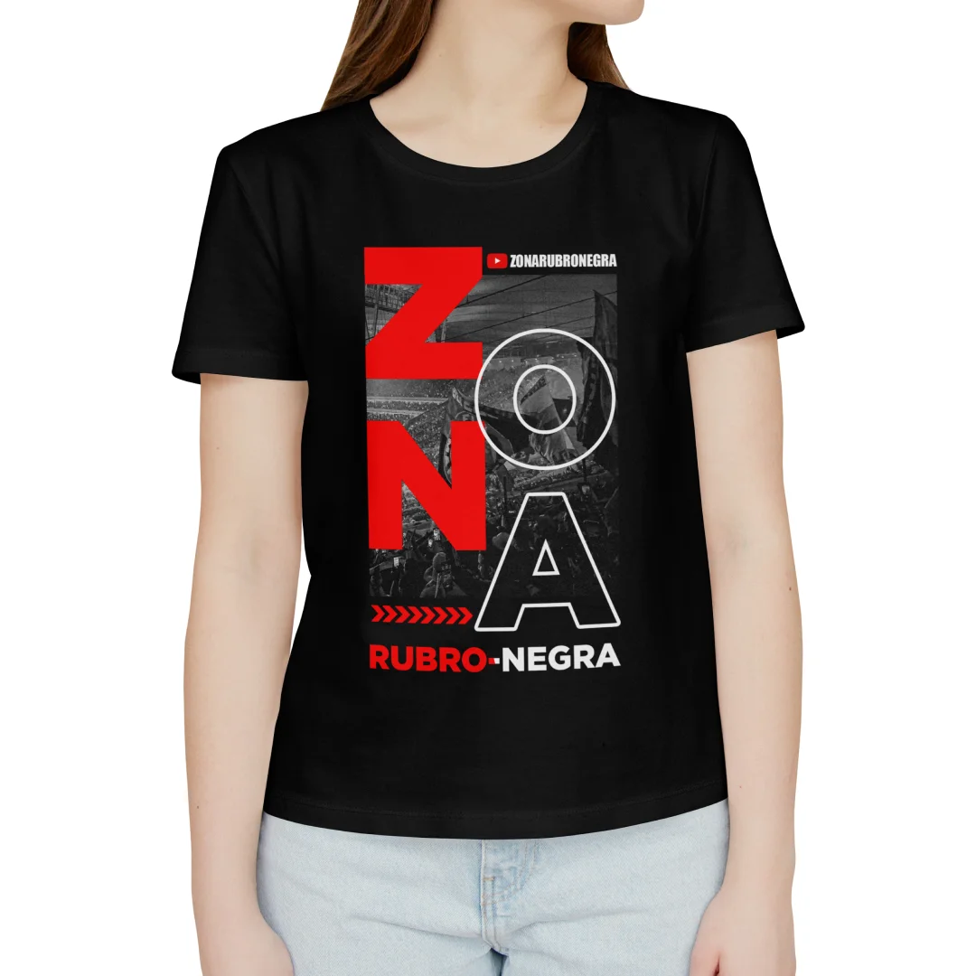 Camiseta Personalizada de ZONA RUBRO NEGRA