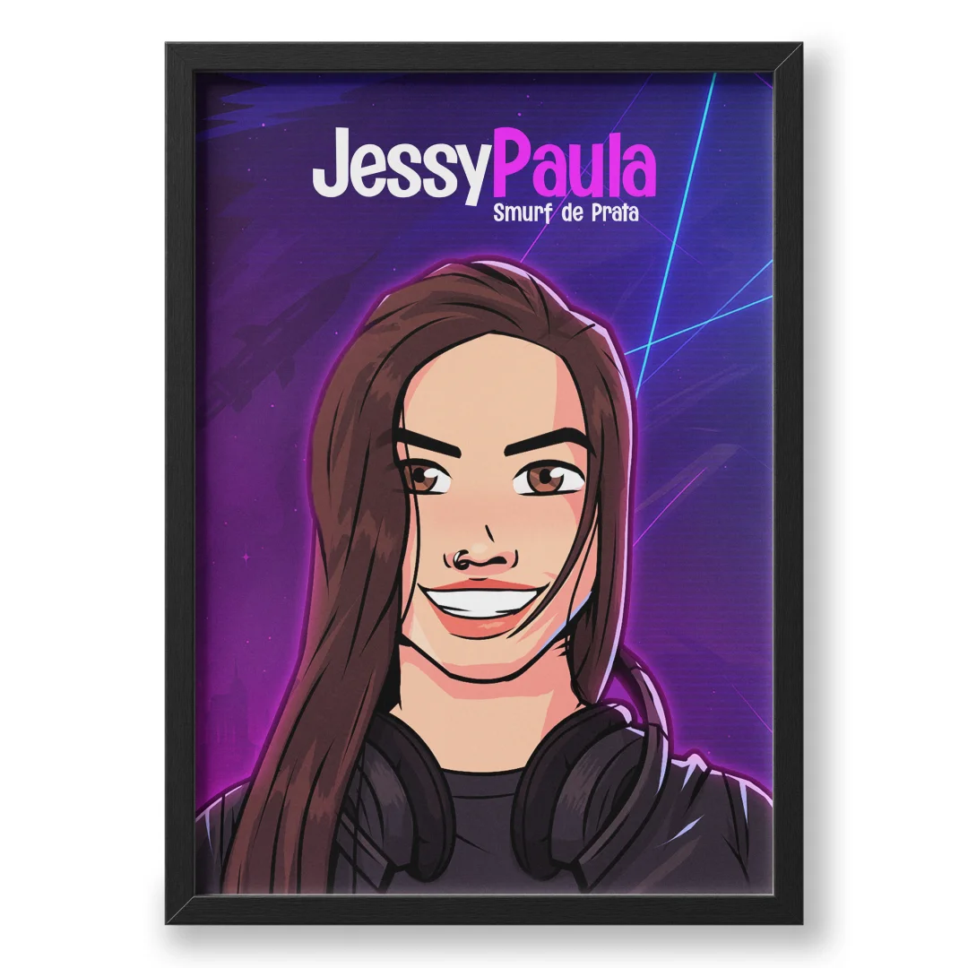 Quadro A3 personalizado de jessypaula