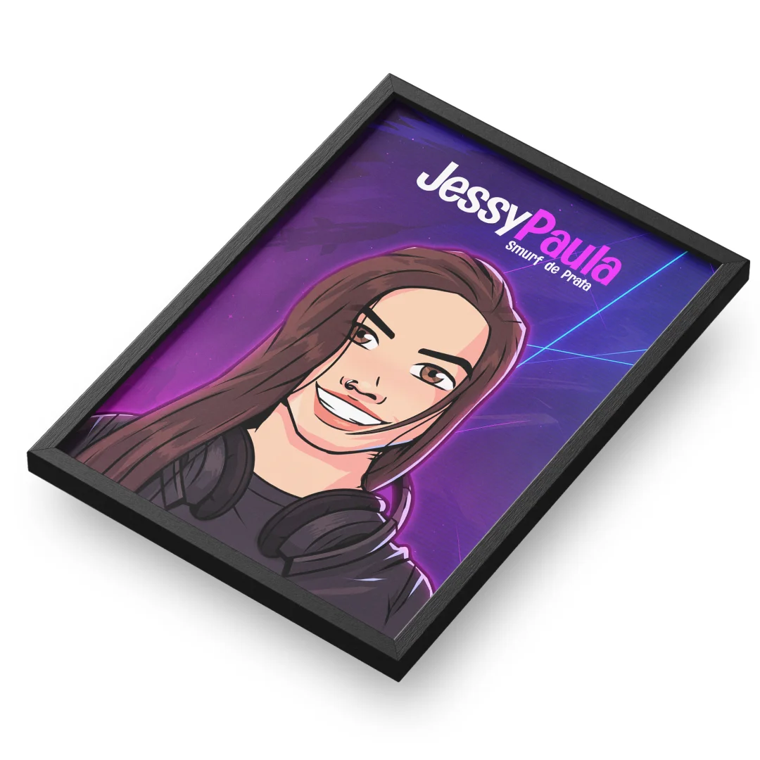 Quadro A3 personalizado de jessypaula