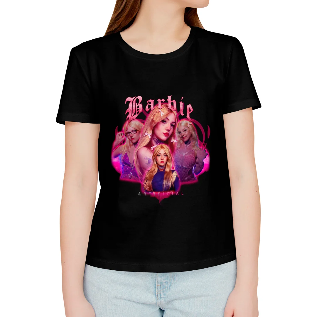 Camiseta Personalizada de Barbie Artificial