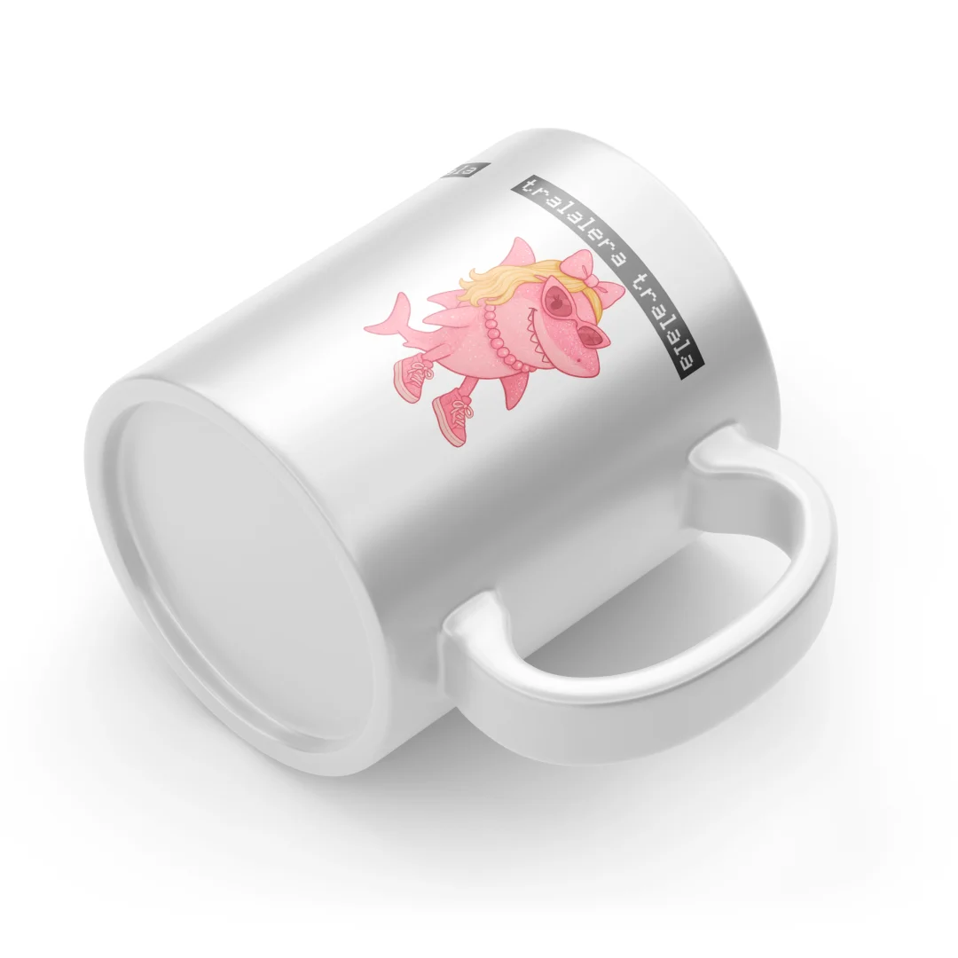 Caneca Personalizada de Barbie Artificial