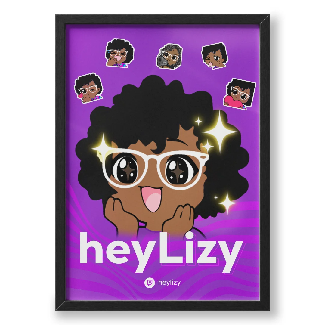 Quadro A3 personalizado de Lizy